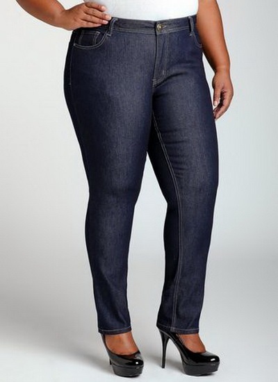 Jeans pentru complete, 40 imagini (complet) Jeans pentru obezi, 40 de fotografii