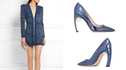 Elegant pantofi albastru va completa imaginea perfectă (elegant) Elegant pantofi albastru va completa imaginea perfectă