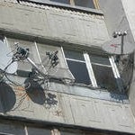 Există vreo deteriorare de la antena de satelit (acolo) Există vreo deteriorare din antena de satelit