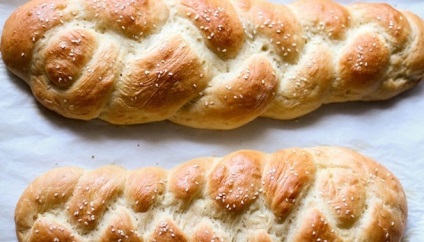 pâine Challah evreiască - reteta cu fotografii