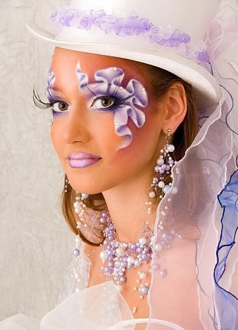 Fantasy make-up foto și video-lecție (fantezie) Fantasy make-up foto și video-lecție