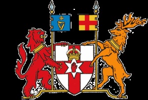 Pavilion, emblema și simboluri ale Irlandei de Nord, dragostea mea - Irlanda (stema) Pavilion, emblema și simboluri ale Irlandei de Nord, dragostea mea - Irlanda