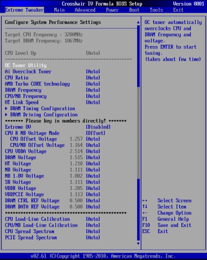 Liderii de configurare studiu AMD BIOS (configurare) Flagships de configurare BIOS-ului AMD studiu