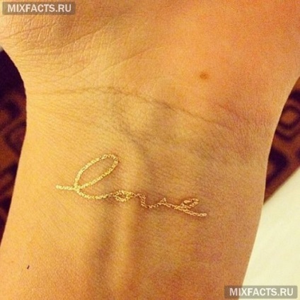 Flash tatuaj nou trend (foto) (tatuaj litere) Flash tatuaj nou trend (foto)