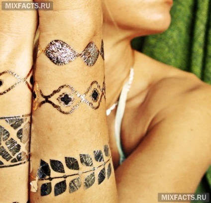 tatuaj Flash nou trend (foto) (tatuaj de aur) Flash tatuaj nou trend (foto)