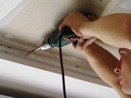 tavane franceze extenzo, tehnologia de montaj (plafon) plafoane franceză extenzo, tehnologia de instalare