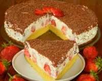 tort de fructe - reteta cu o fotografie (fotografii) tort de fructe - reteta cu o fotografie