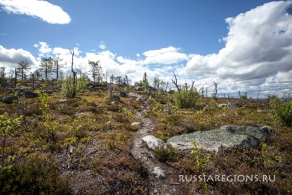 Mount Vottovaara (Vottovaara) munte Vottovaara