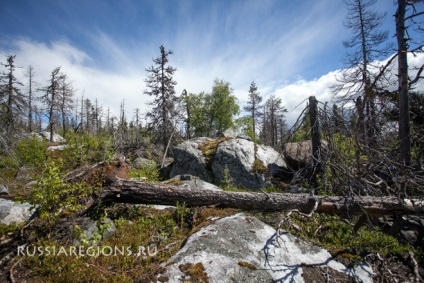 Mount Vottovaara (Vottovaara) munte Vottovaara
