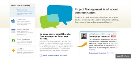 pagină Info (Design) pagina de informatii