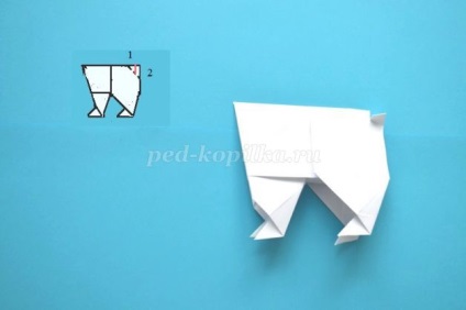 panda Metoda de producție Origami (panda) Metoda de fabricație panda origami