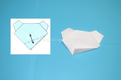 Metoda de fabricație panda Origami (origami) Metoda de fabricație panda origami