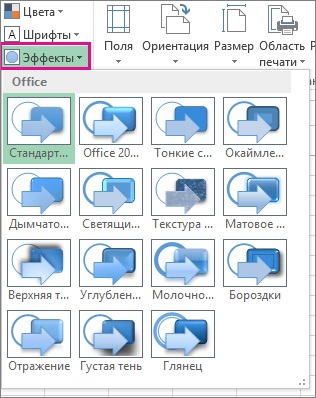 Modificarea aspectului paginii (Page Layout tab) Modificarea aspectului foii