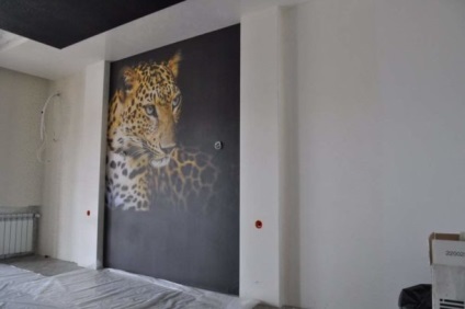 Ca perete Mural lipici (video) (se aplică compoziția adezivă) Cum pentru a lipi imagini de fundal pe perete (video)