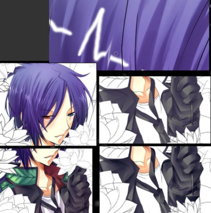 Cum de a desena anime în Photoshop (voi folosi lucrarea) Cum de a desena anime în Photoshop
