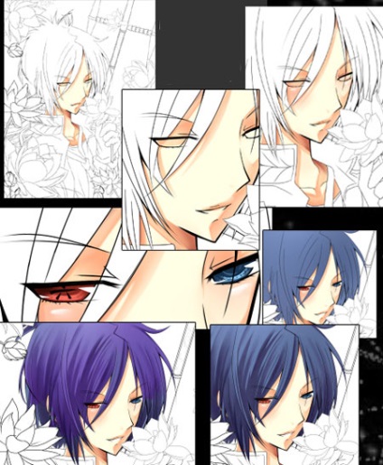 Cum de a desena anime în Photoshop (voi folosi lucrarea) Cum de a desena anime în Photoshop