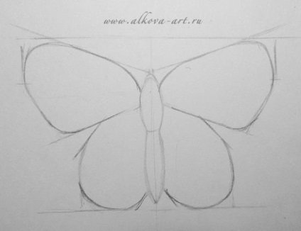 Cum de a desena un tablou fluture acuarelă (poza) Cum de a desena un fluture în acuarelă