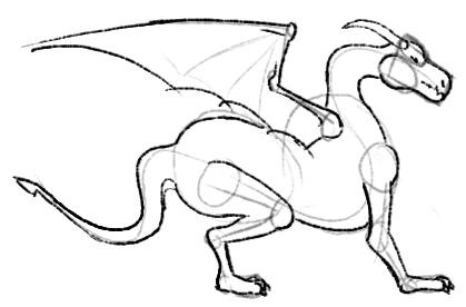 Cum să atragă dragon pentru a crea un creaturi mitice unic (dragon) Cum să atragă dragon pentru a crea un creaturi mitice unice