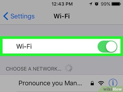 Cum se configurează WiFi pe iPod touch (WiFi) Cum se configurează Wi-Fi pe iPod Touch