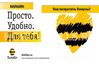 Cum să-și petreacă bonusuri - un timp fericit - pe Beeline (bonusuri) Cum să-și petreacă bonusuri - un timp fericit - la Beeline