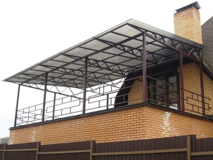 Cum să atașați prispă la casa de policarbonat sau o terasa (cu exemple și fotografii) (policarbonat verandă fotografie terasă casa cu propriile sale mâini pentru a atașa) Cum să atașați prispă la casa de policarbonat sau o terasa (cu exemple și fotografii)