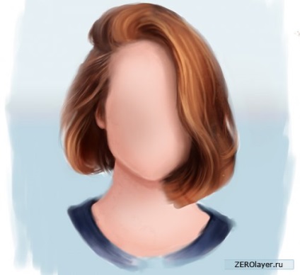 Cum să atragă păr realist în Photoshop (nou) Cum să atragă păr realist în Photoshop