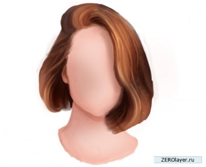 Cum să atragă păr realist în Photoshop (Brush) Cum să atragă păr realist în Photoshop