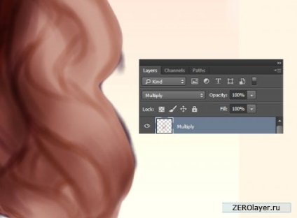 Cum să atragă păr realist în Photoshop (mai bună) Cum să atragă păr realist în Photoshop