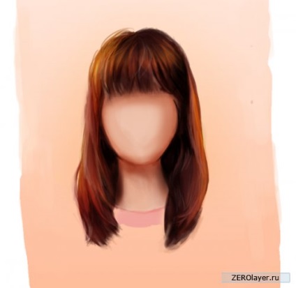 Cum să atragă păr realist în Photoshop (Photoshop) Cum să atragă păr realist în Photoshop