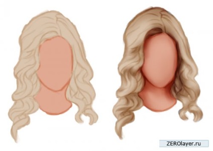 Cum să atragă păr realist în Photoshop (Brush) Cum să atragă păr realist în Photoshop