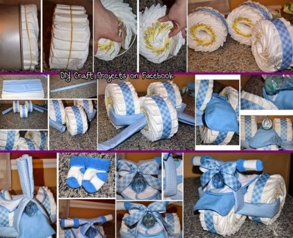 Cum sa faci o grămadă de scutece cu mâinile (do it yourself) Cum sa faci o grămadă de scutece cu mâinile lor