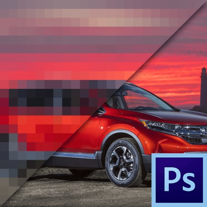 Cum de pixeli în Photoshop (Photoshop) Cum de a face pixeli în Photoshop