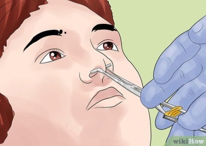Cum se face un piercing sept nazal (piercing) Cum se face un piercing sept nazal