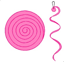 Cum sa faci un streamer cu mâinile lor din hârtie (serpentină) Cum sa faci un streamer cu mâinile lor din hârtie