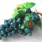 Cum struguri, ciorchine de struguri de bomboane (struguri) Cum struguri, ciorchine de struguri de la dulciuri