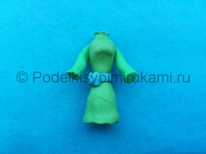 Ca fata orb din plastilină (femeie) Ca fata orb din plastilină