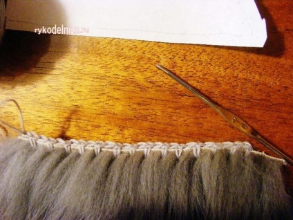Cum de a conecta un sacou blana (vesta) Cum să tricot vesta de blană