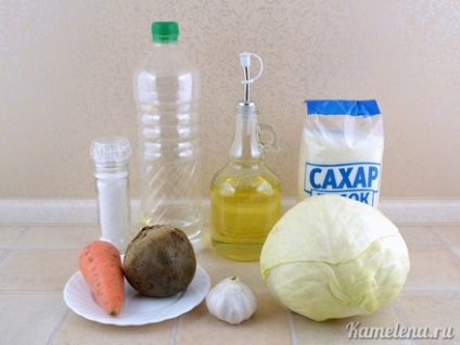 Varza „pelyustka“ (varză murată sfecla) Varza „pelyustka“