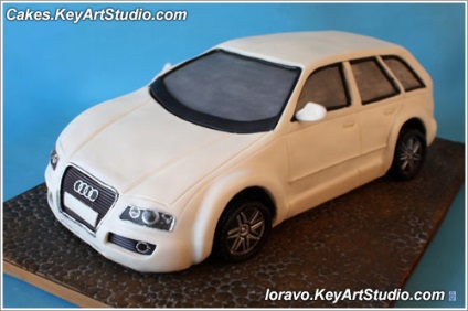 Roti pentru automobile, tort (consiliere profesională) Roți pentru tortă-mașină