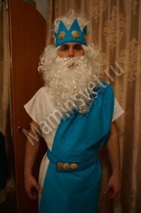 costum Neptun - pentru o vacanță copiilor într-o temă nautice (mare) costum Neptun - pentru copii într-o vacanță de stil nautic