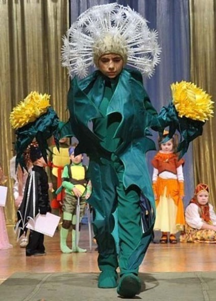 costum de păpădie cu mâinile sale (design Master Classes) costum Păpădie cu propriile lor mâini