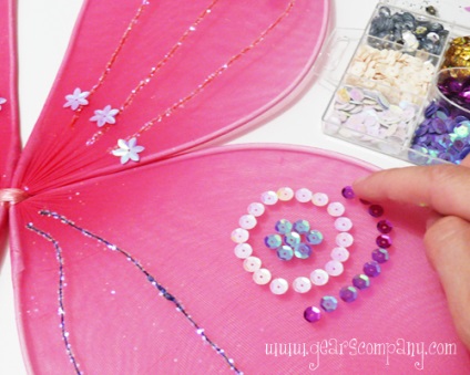 aripi Fairy pentru printese mici (meserii pentru noul an) fairy aripi pentru printese mici