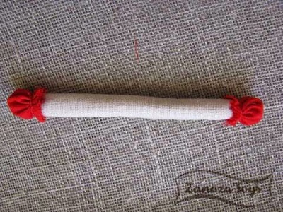 Un dolly pentru fericire (pătrat de țesut) Doll pentru noroc
