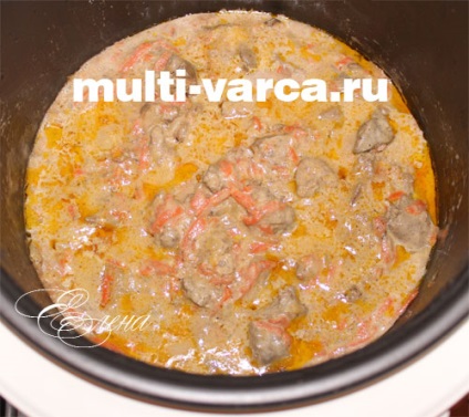 multivarka ficat de pui 1 (pui multivarka ficat) ficat de pui în multivarka 1