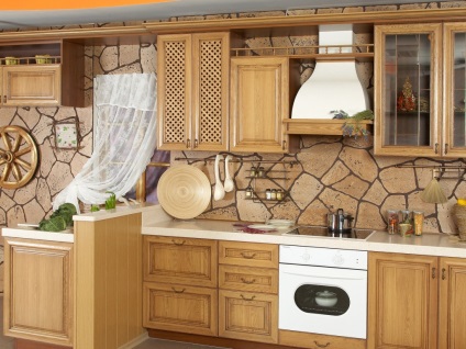 Bucătăria din țară cu propriile mâini (36 poze) Ghidul video pe designul interior a modului de a construi, (bucătărie în țară cu propriile lor mâini prețul foto) Bucătăria din țară cu propriile mâini (36 poze) Ghidul video pe designul interior a modului de a construi,