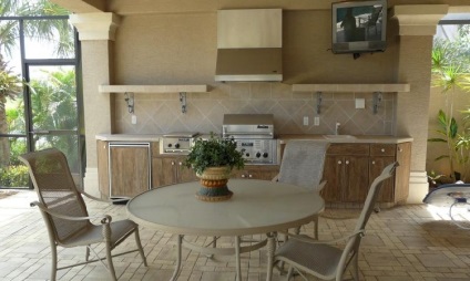 Bucătăria din țară cu propriile mâini (36 poze) Ghidul video pe designul interior a modului de a construi (build) Bucătăria din țară cu propriile mâini (36 poze) Ghidul video pe designul interior a modului de a construi,