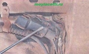 Lacetti - înlocuirea filtrului de carburant, Lacetti meu (combustibil) Lacetti - înlocuirea filtrului de carburant, Lacetti meu