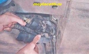 Lacetti - înlocuirea filtrului de carburant, Lacetti mea (înlocuire) Lacetti - înlocuirea filtrului de carburant, Lacetti meu
