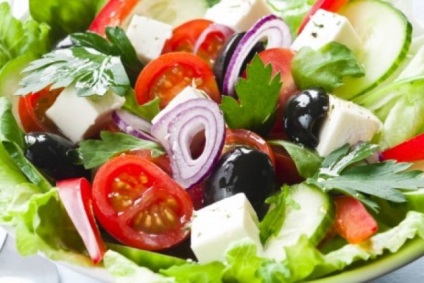 salată de vară ușoară din Grecia (Grecia) salată de vară ușoară din Grecia