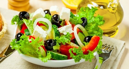salată de vară ușoară din Grecia (Grecia) salată de vară ușoară din Grecia